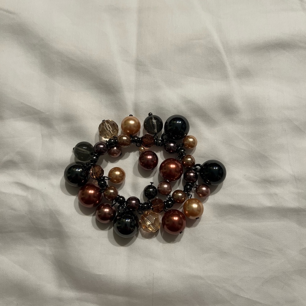 Elegant Multi-Color Beaded Bracelet